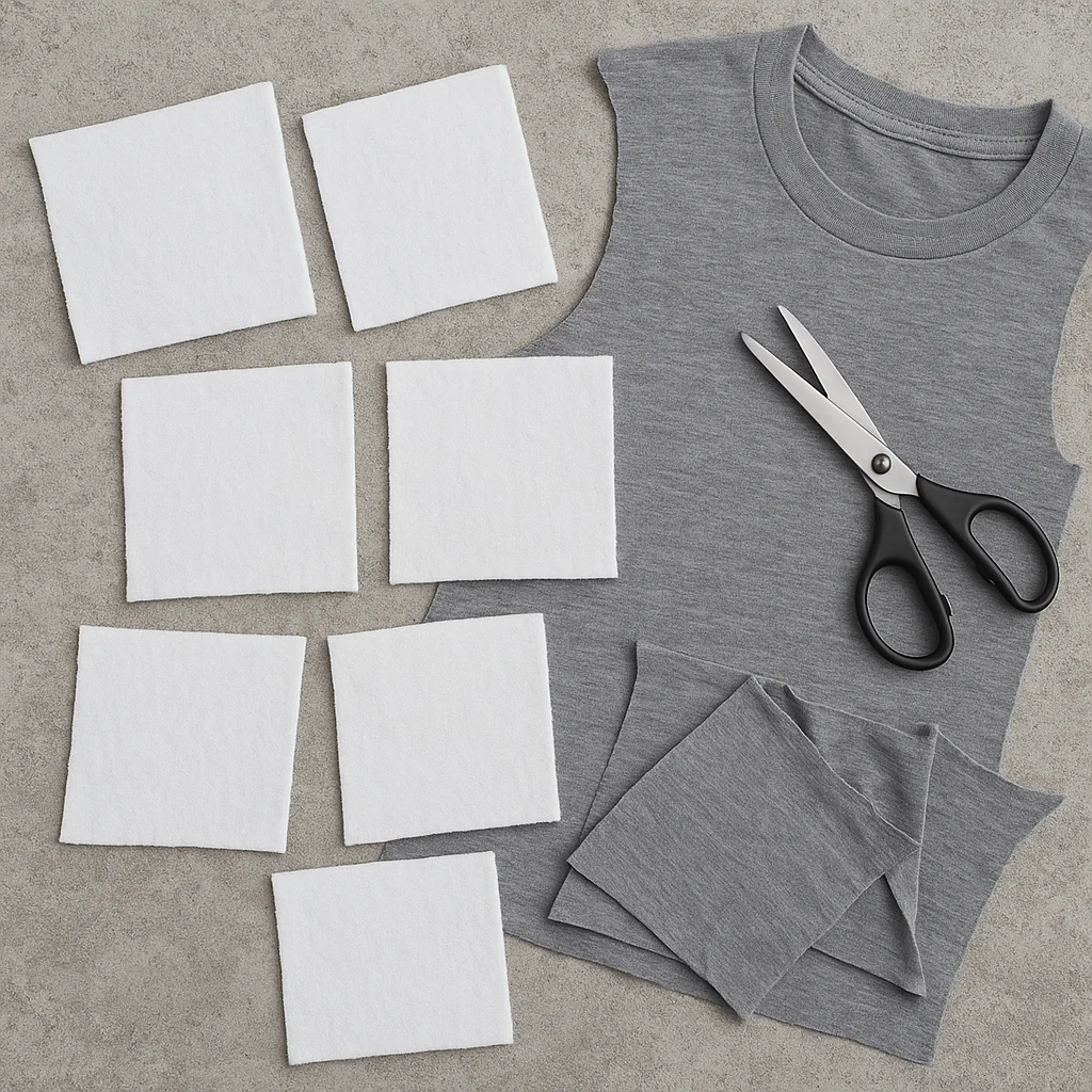 home-cleaning-hacks-5 舊衣服剪成抹布2