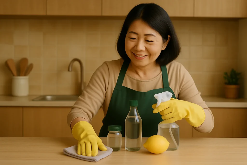 kitchen-cleaning-1 主婦愉快的清潔廚房