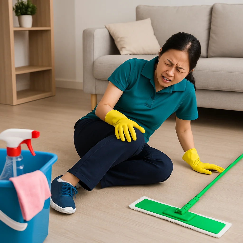 cleaning-warranty-3 清潔人員摔倒