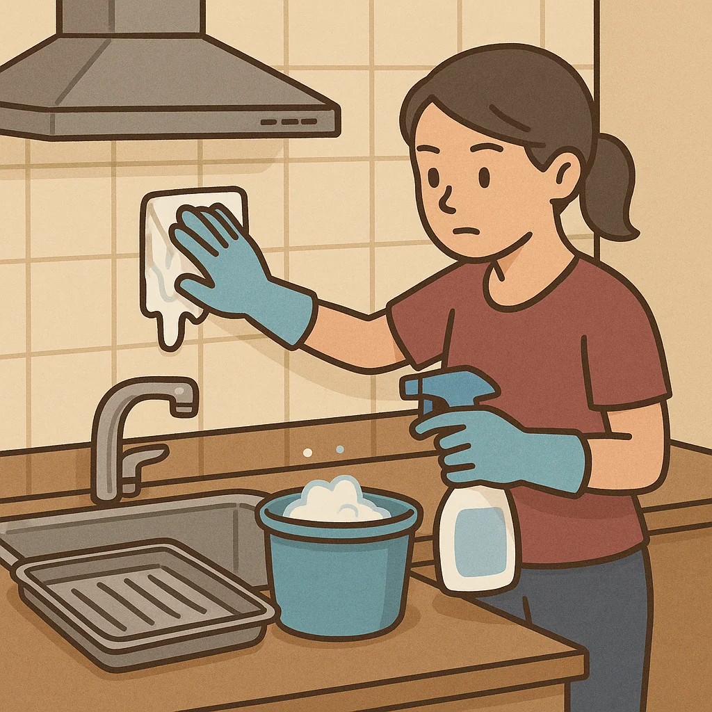 home-cleaning-sop-2 塗抹或是噴藥劑靜置